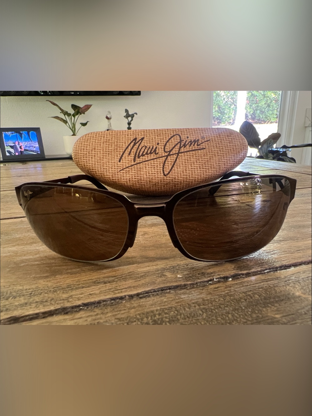 Maui Jim Topsail NEW Brown Frame with Brown Gradient Lenses Sunglasses